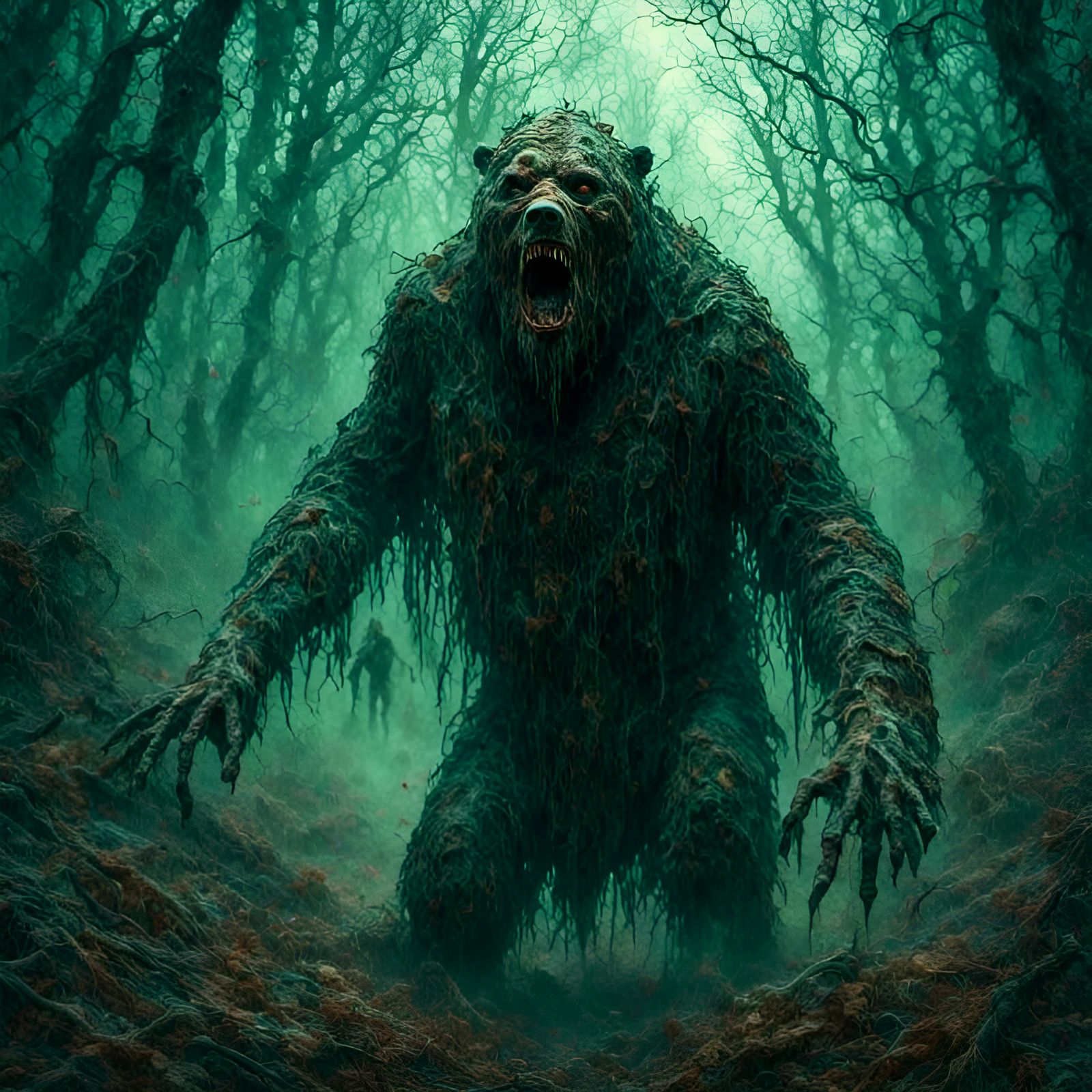 Grizzly Bear Monster Feast in Mystic Wood