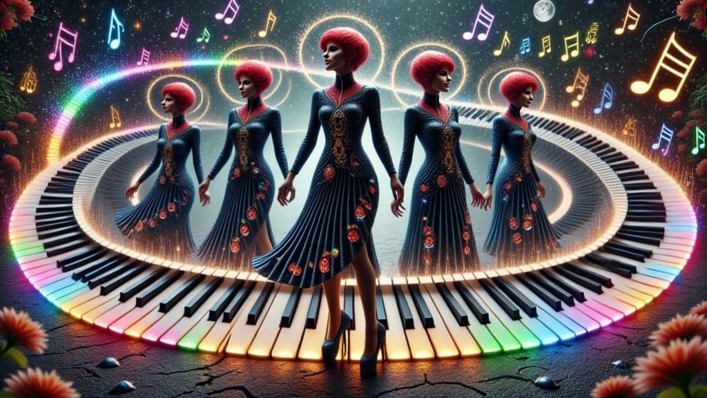 Radiant Aliens Conjure Cosmic Magic