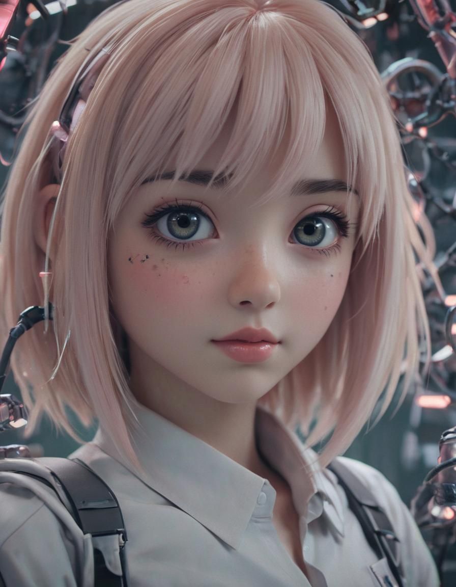 Biopunk Waifu: Biotechnology's Perils in Anime Style