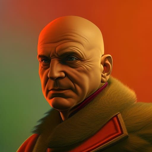 1950s Portrait with Teal and Orange Highlights