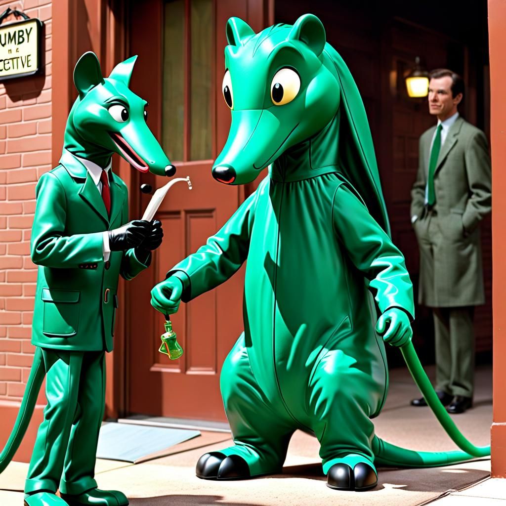 Gumby the Detective Smells a Rat