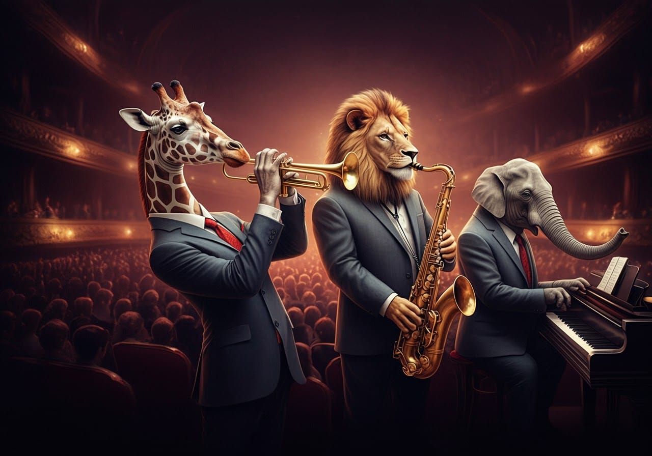 Animals Playing Jazz