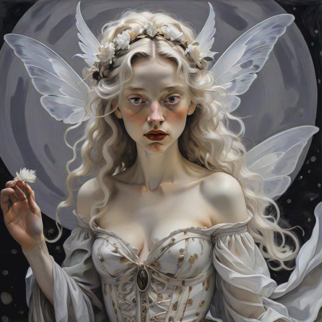 Ethereal 17th-Century European Ink Print Masterpiece