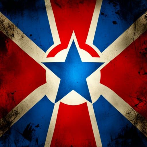 Democratic Axis Alliance Flag: Fantasy Concept Art