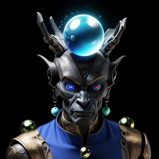 Enigmatic Humanoid Sees the Future