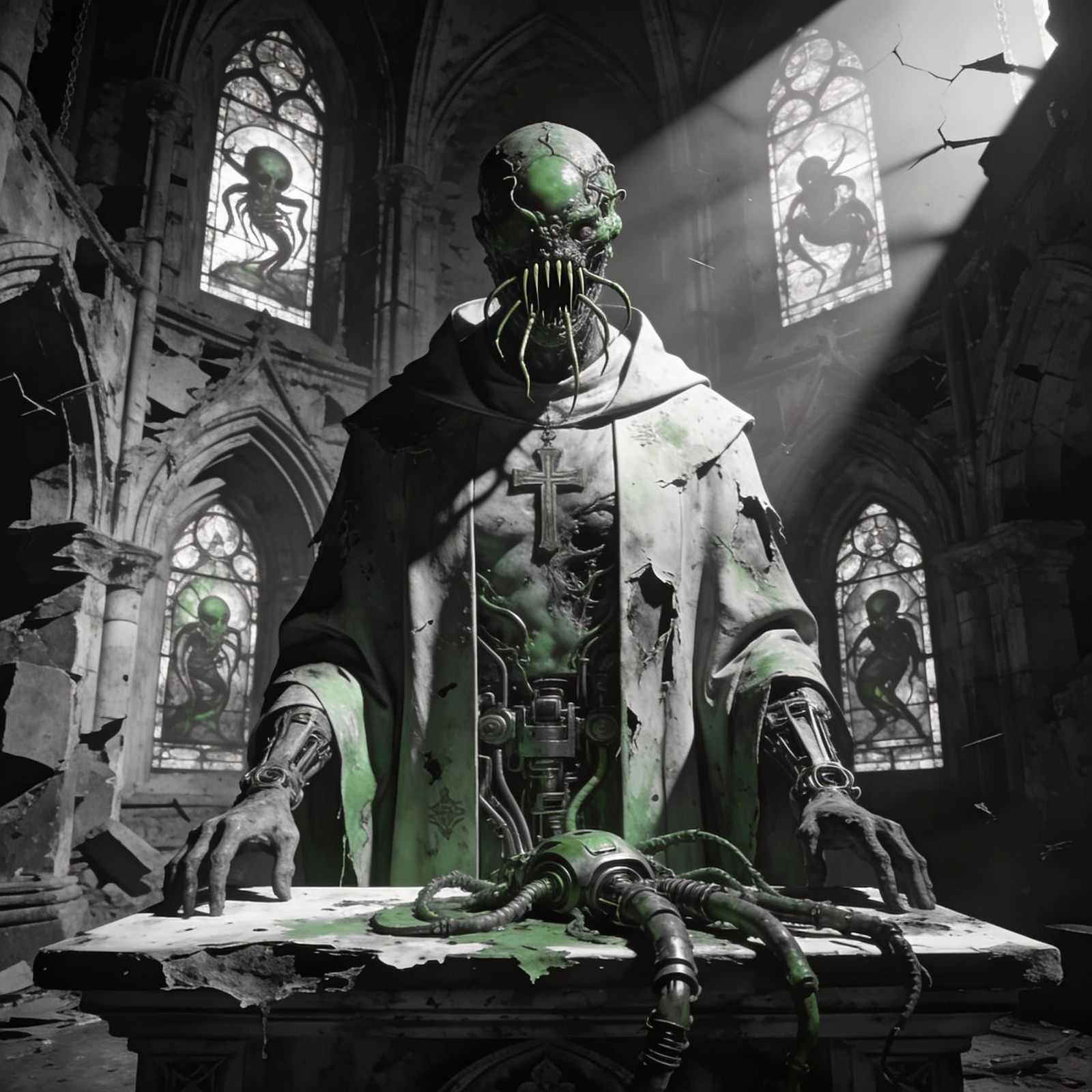 The Inauguration: A Dark, Biomechanical Vision