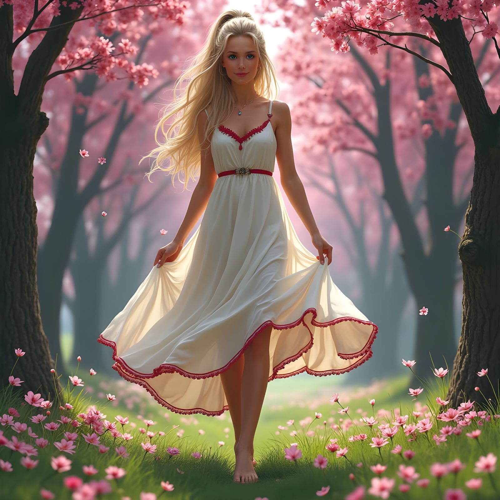Norse Goddess of Love in Springtime