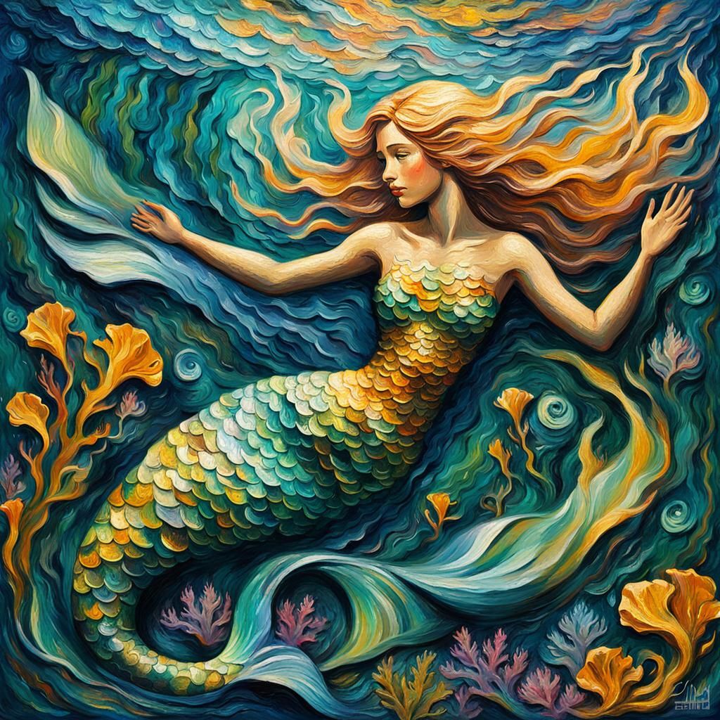 I am a beautiful mermaid