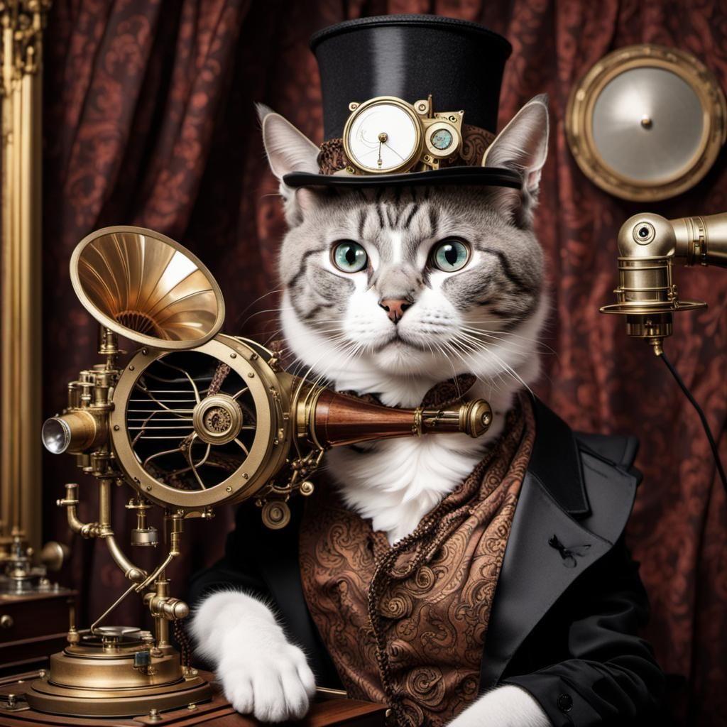 I say, this automatic chin scratcher is marvelous