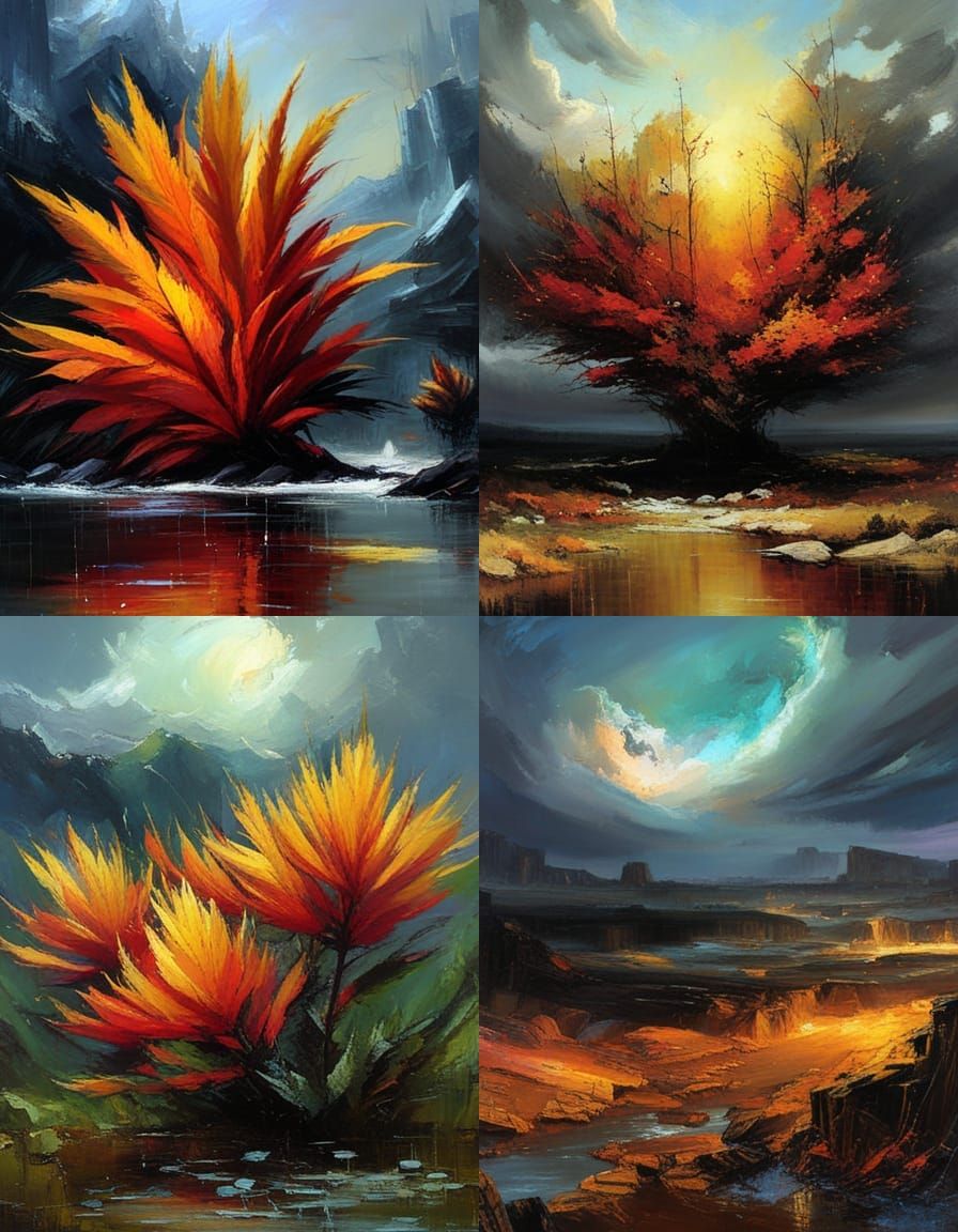 Image Inspired by Jeff Legg's Artistic Style