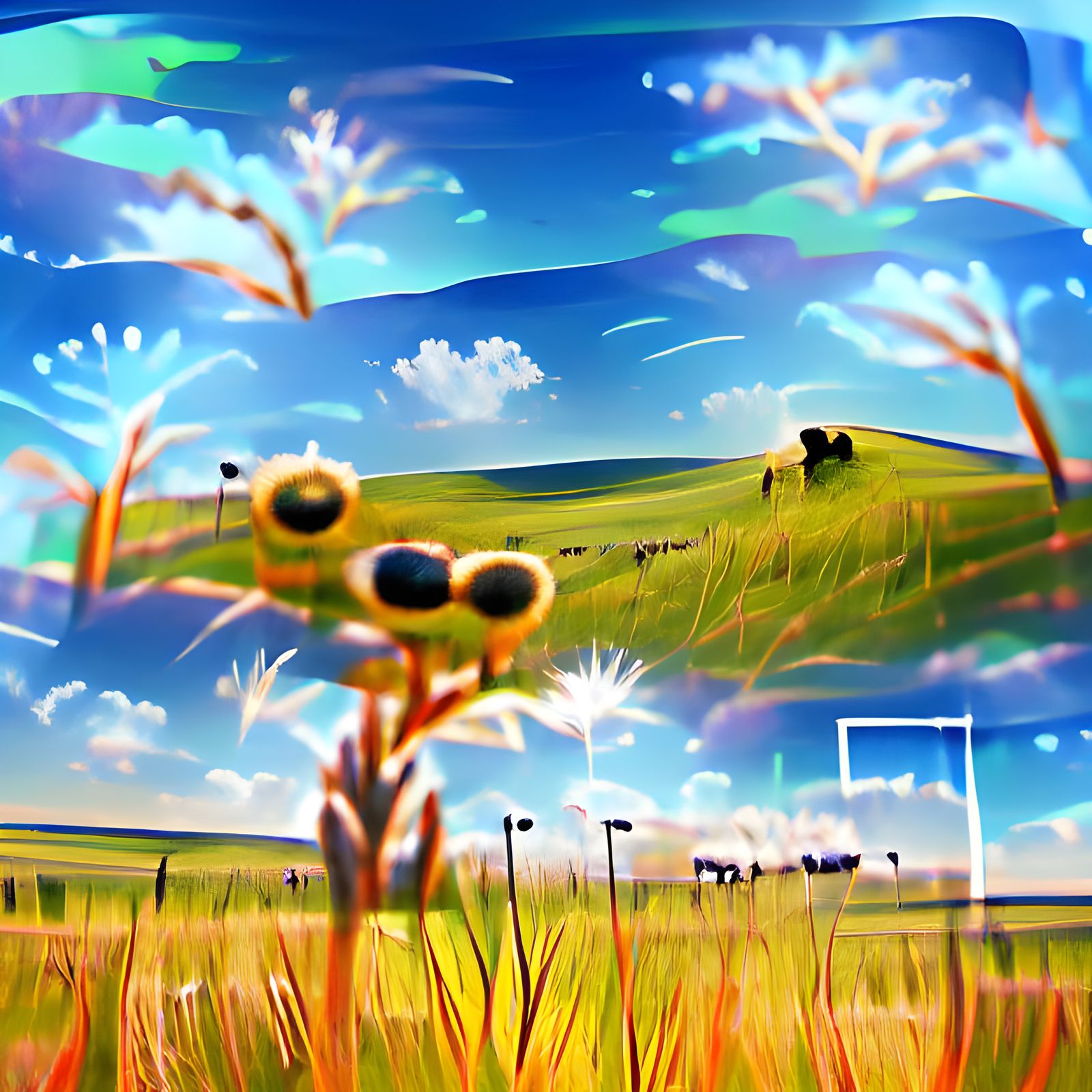 AI Image Generated From Empty Prompt