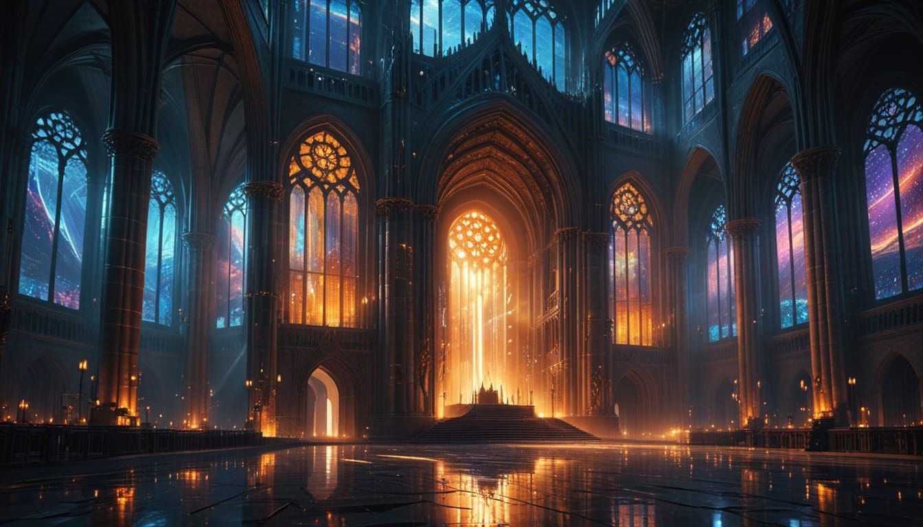 Immense Digital Cathedral of Code and Data