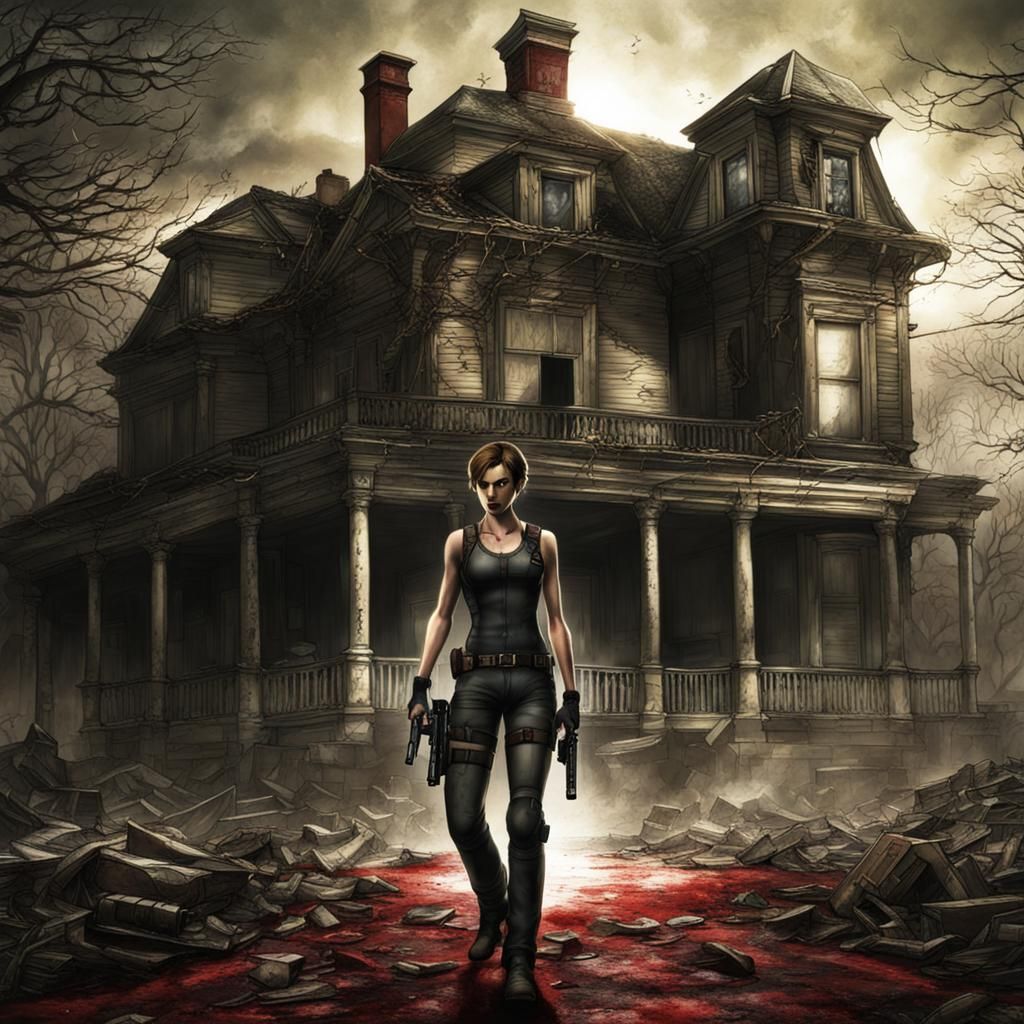 Minimalist Resident Evil Biohazard Symbol