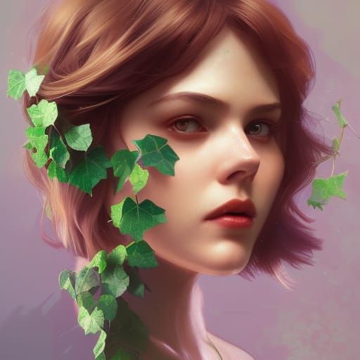 Hyperdetailed Portrait of Ivy with Dynamic Lighting