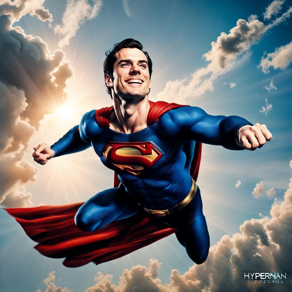 “ Henry Cavill“ in his role of “Superman”