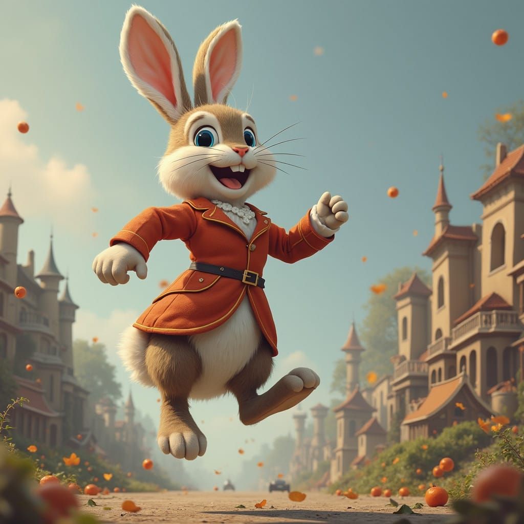 Charming Knightly Rabbit