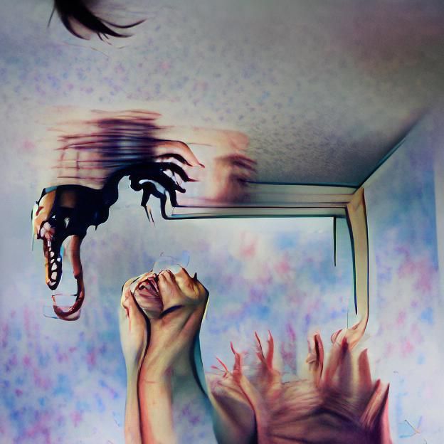 Terrifying Shadow Monster Lurking