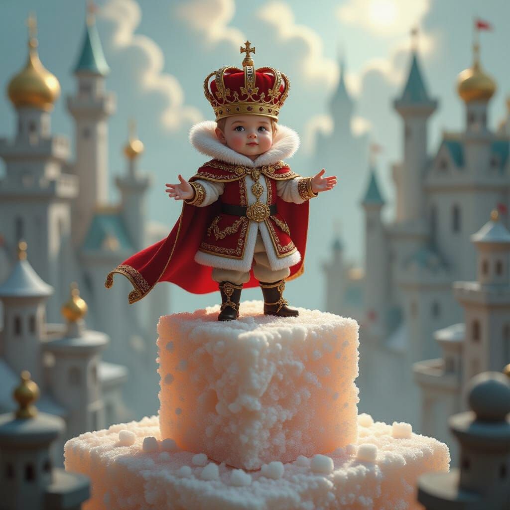 Tiny King's Sugar Cube Kingdom: Fantasy Art