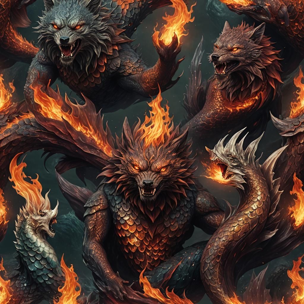 Terrifying Fire Creature of the North Sea