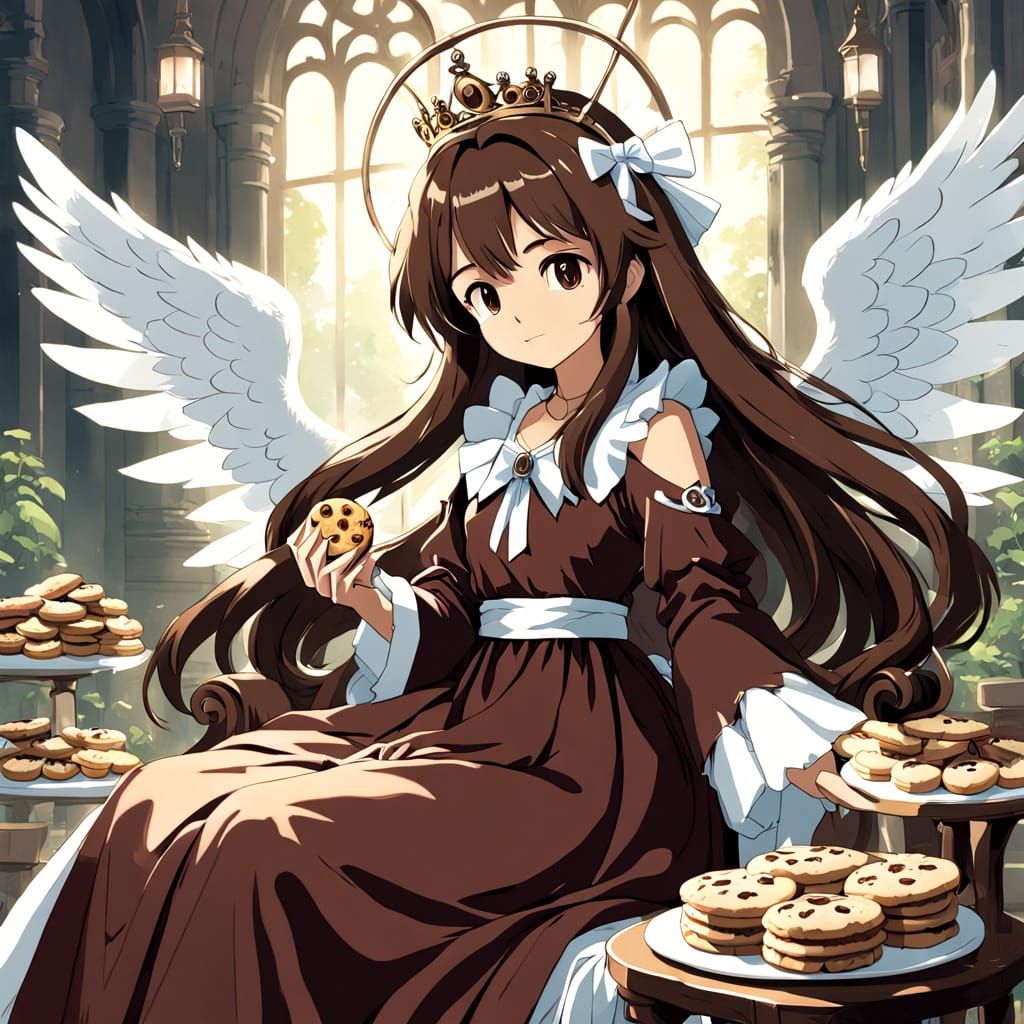 Anime Princess of Sweet Delights Reigns from a Throne of Coo...