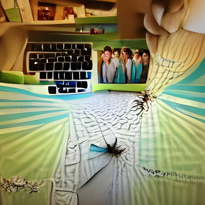 AI Interpretation of Overwhelmed Excitement