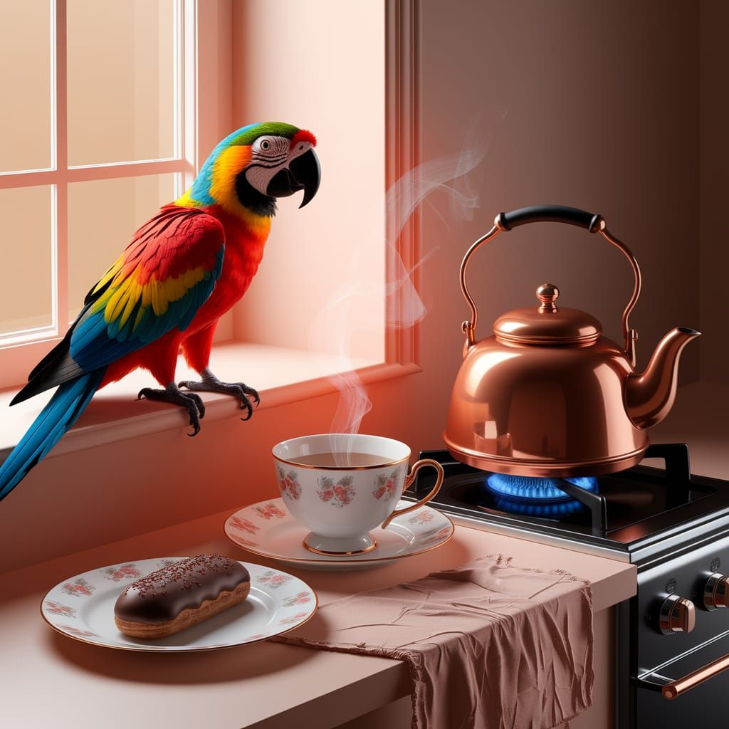 TEA TIME, POLLY!