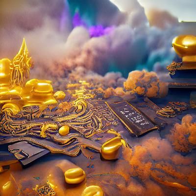 Gold Bar Plantation: OG 24k Strain Marketing Image