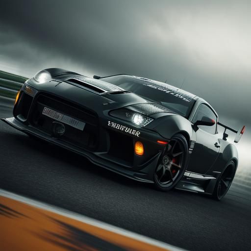 Hyperrealistic Drifting Cars in Cinematic Style