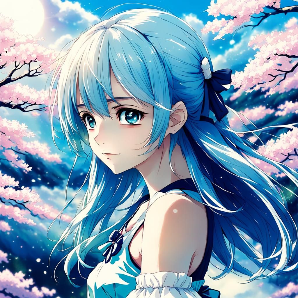 Anime Style Portrait of Emma