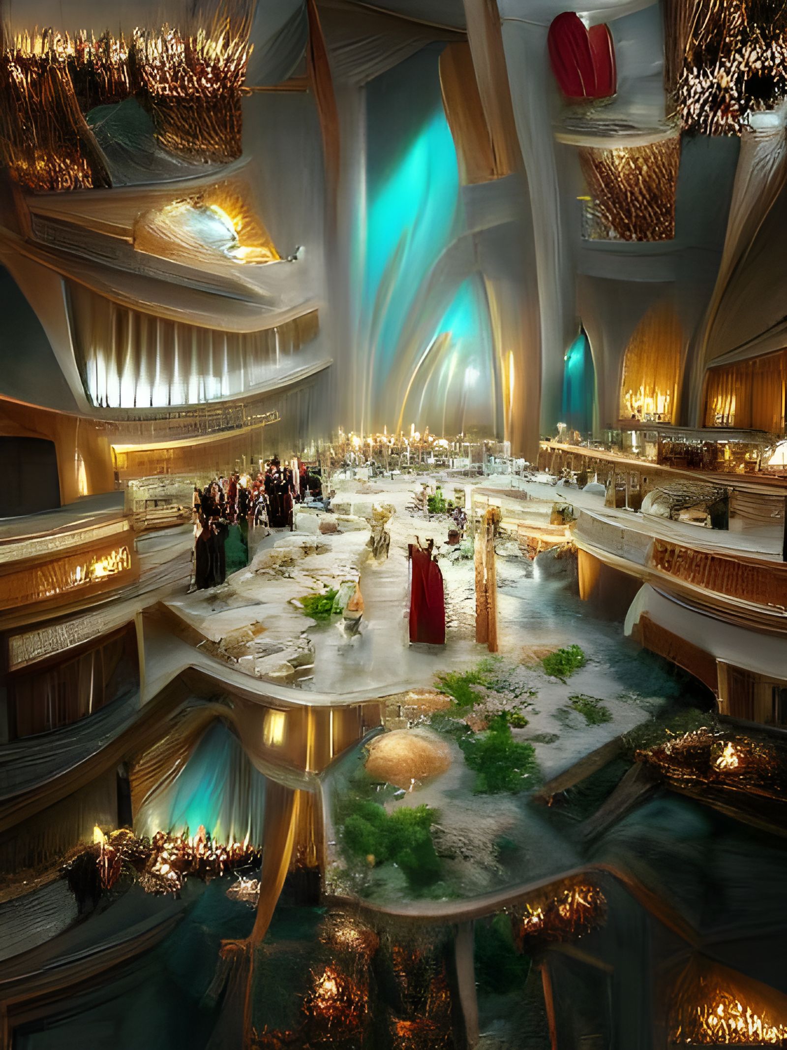 What a banquet hall in Asgard might look like