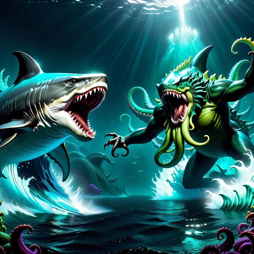 Shark Against the Monster - The Hero we Need