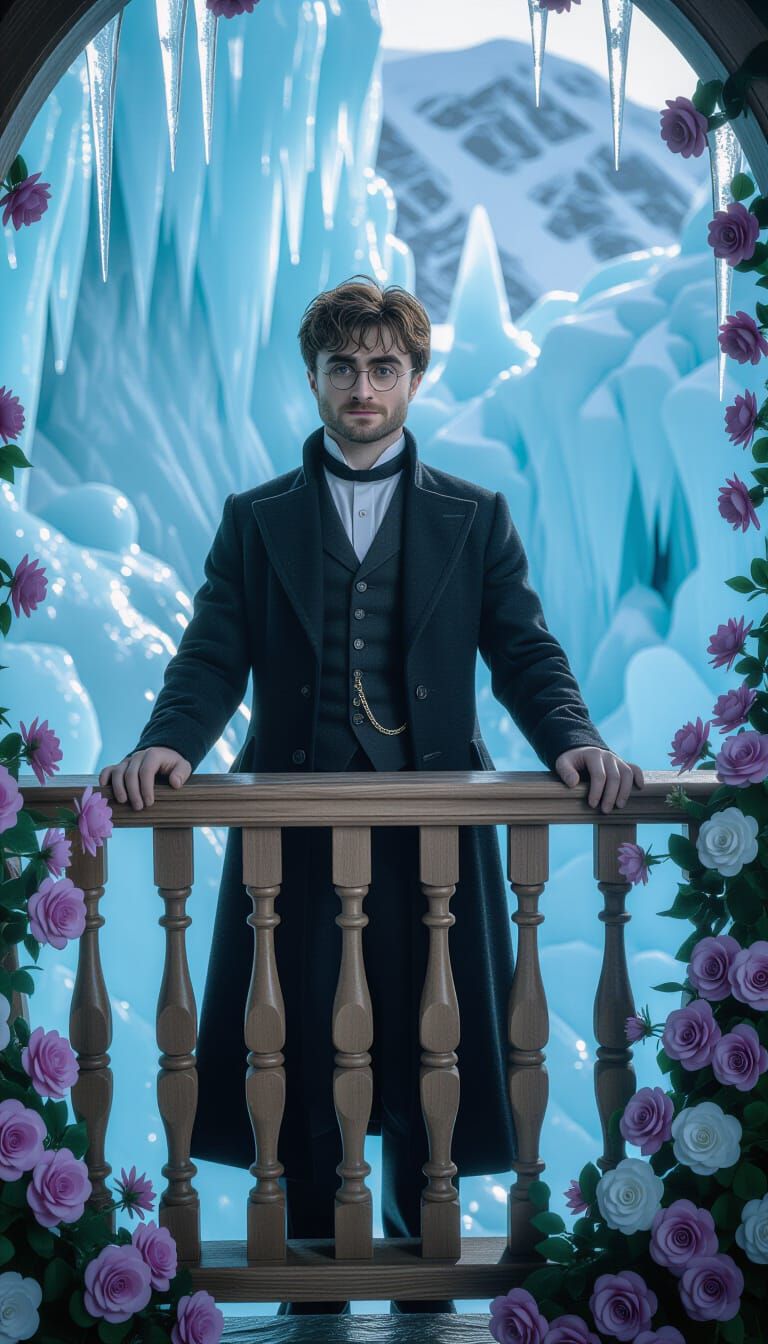 Daniel Radcliffe in Steampunk Cinematic Scene