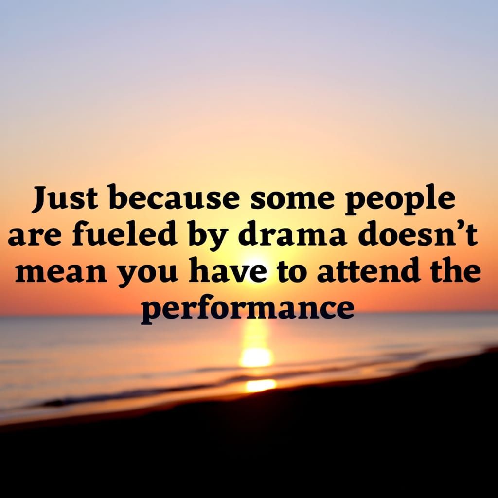 Peaceful Sunrise With Motivational Quote