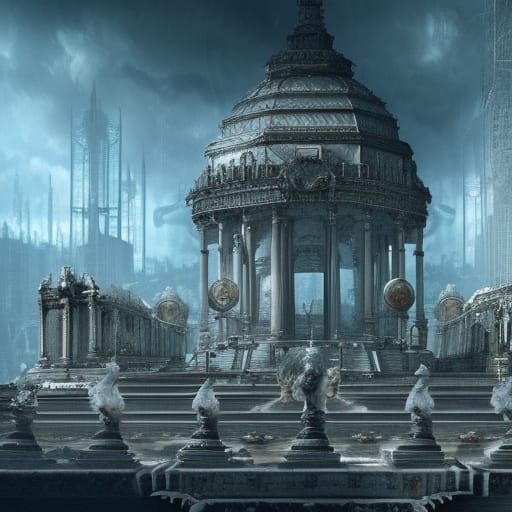 Epic Atmospheric Digital Matte Painting