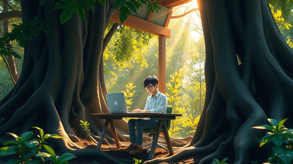 Surreal Monday Morning in Enchanted Forest