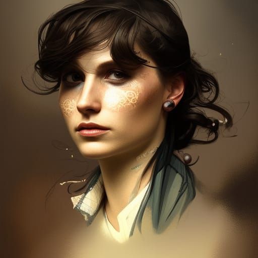 Edwardian Cab Driver Portrait in Hyperdetailed Digital Art