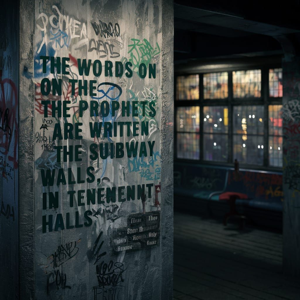 Subway Graffiti: Prophets in Tenement Halls