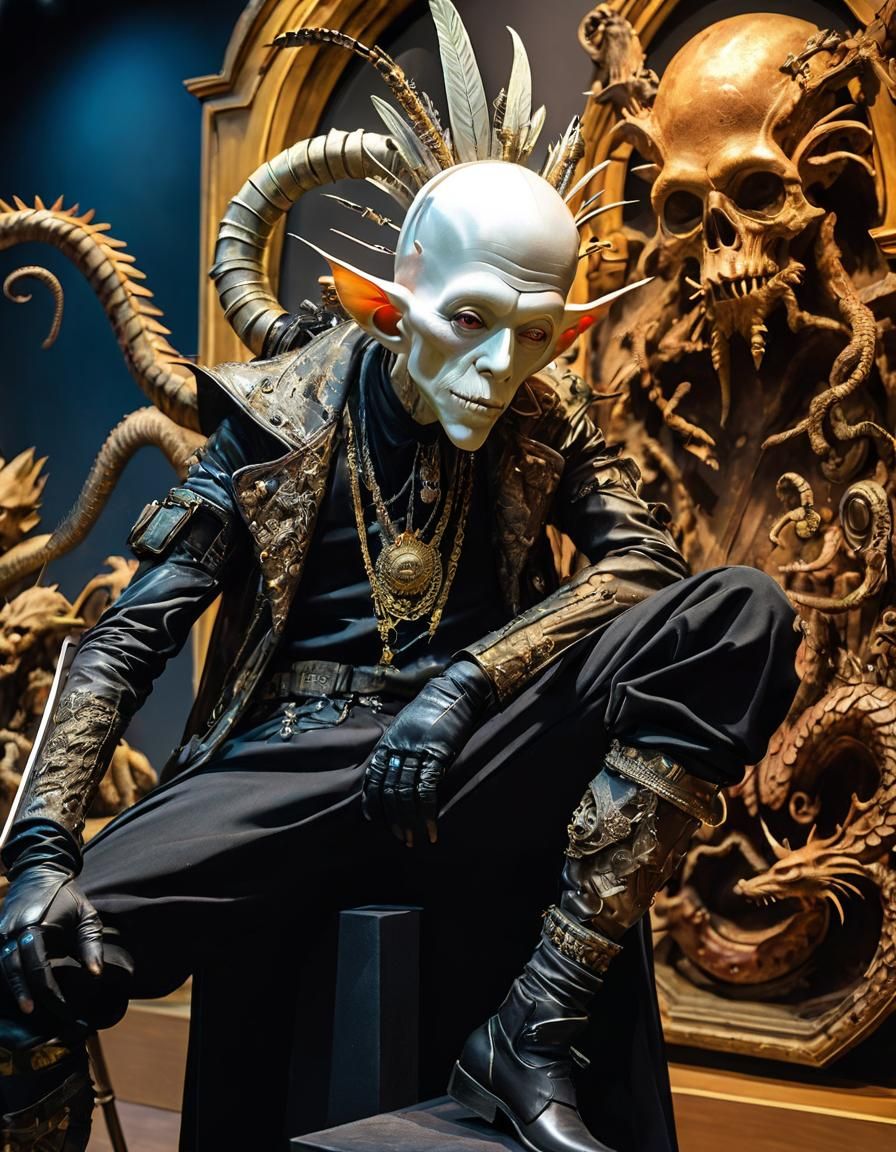 Complex Fractalscape in Post-Apocalyptic Museum