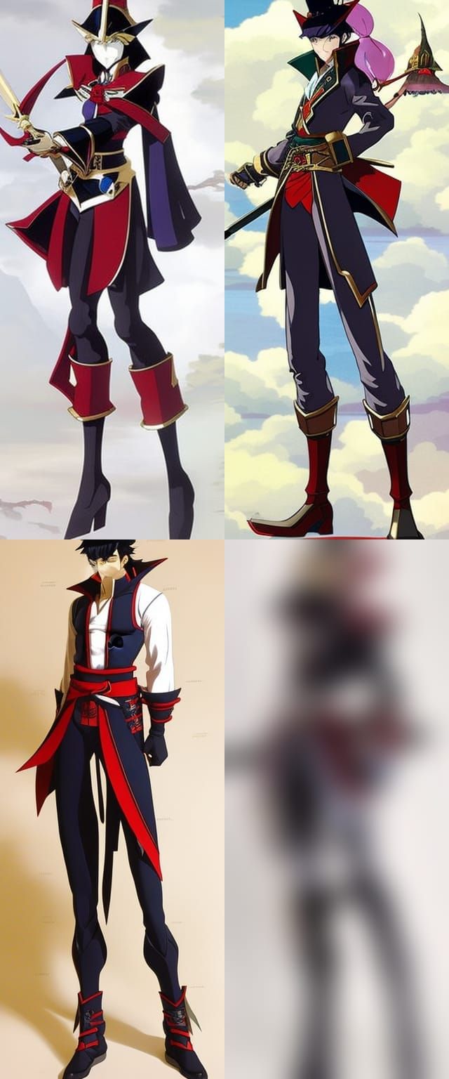 Tuxedo Mask as Castlevania Character in Anime Style