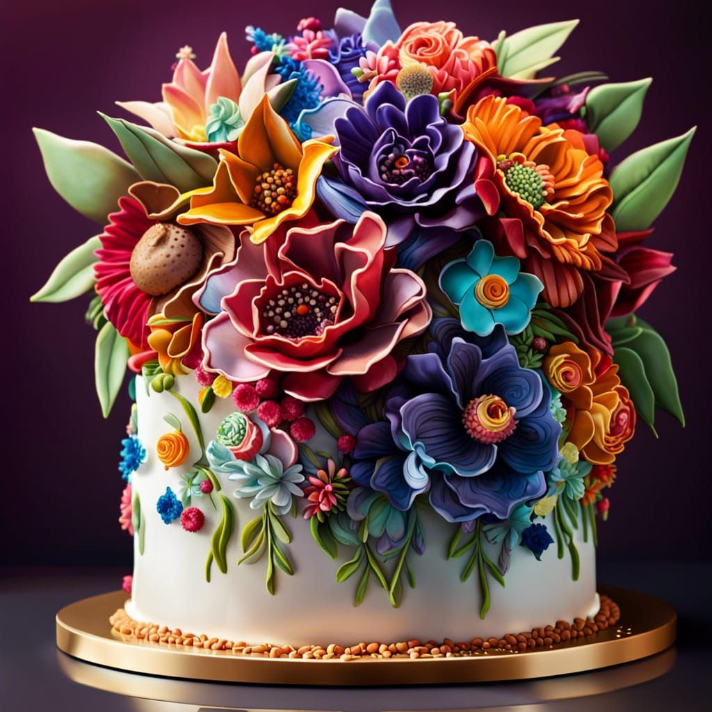 Flower Cake
