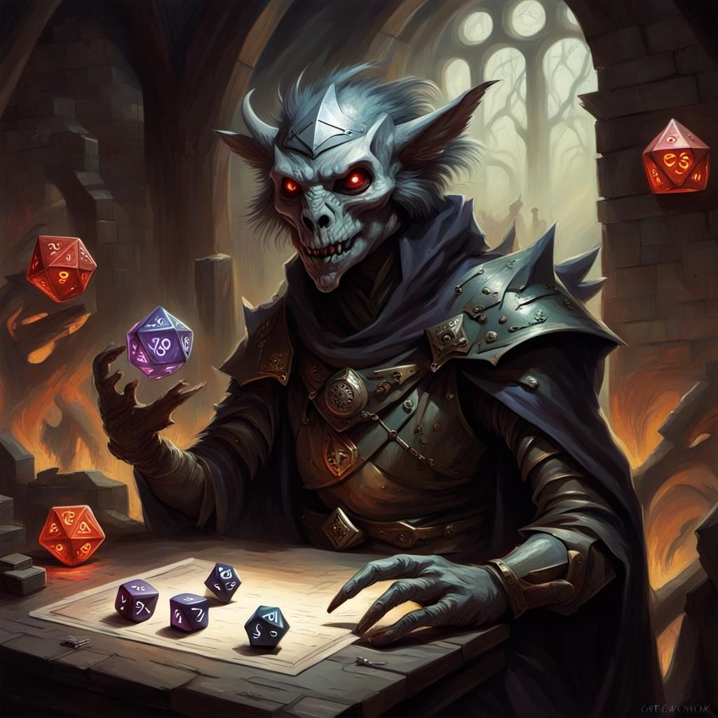 Animal Adventurers Play Dungeons and Dragons