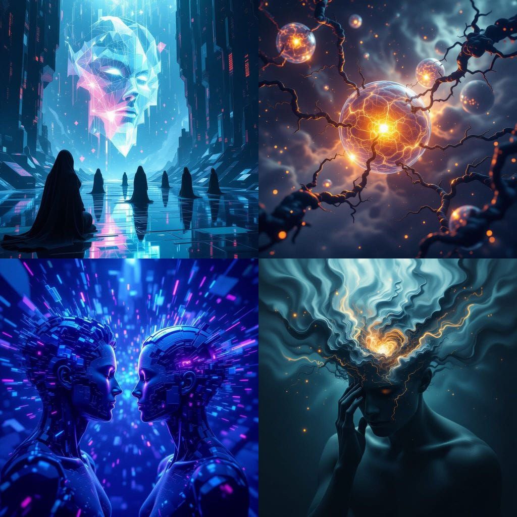 Human Mind's Boundaries in 3D Digital Art