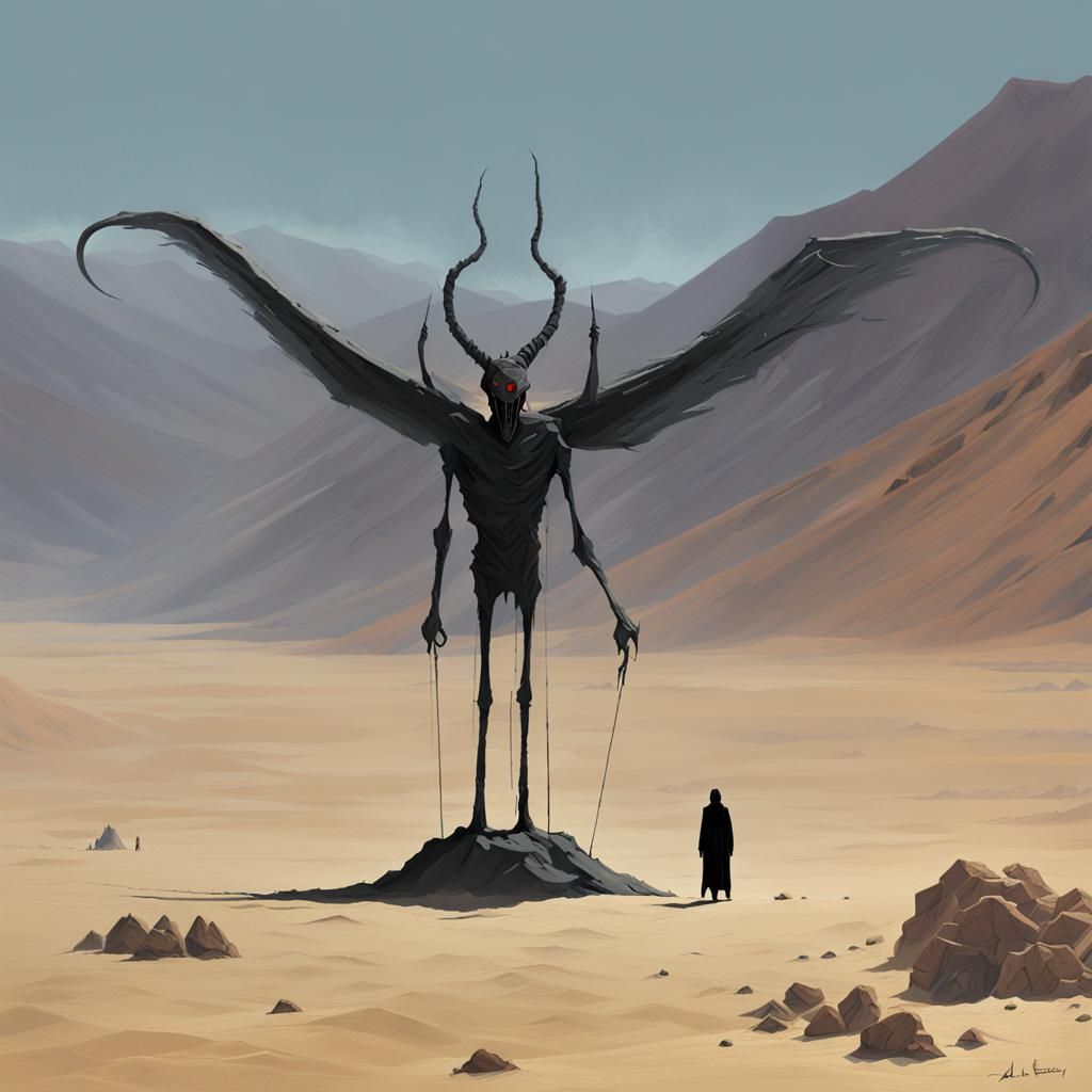 Lucifer's Surprise in Death Valley, Alex Andreev Style