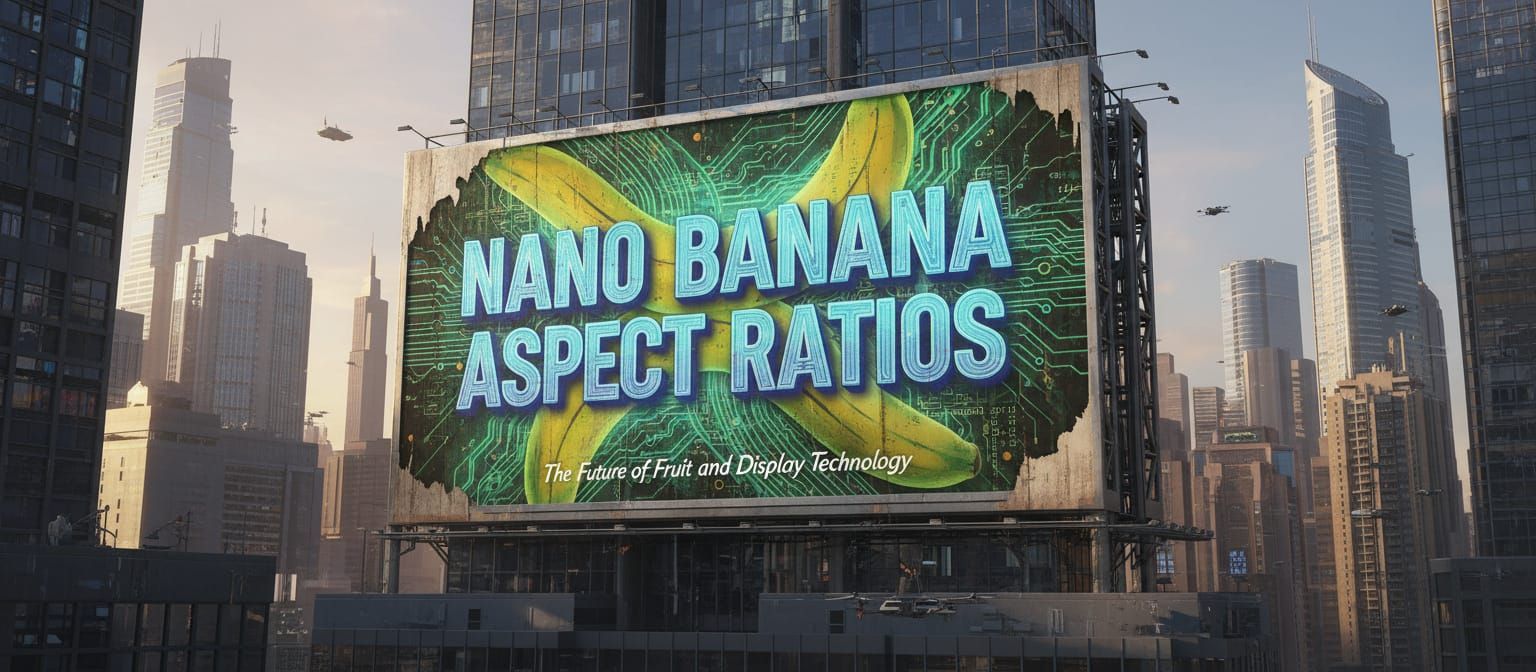 Massive Poster Declares Nano Banana Aspect Ratios