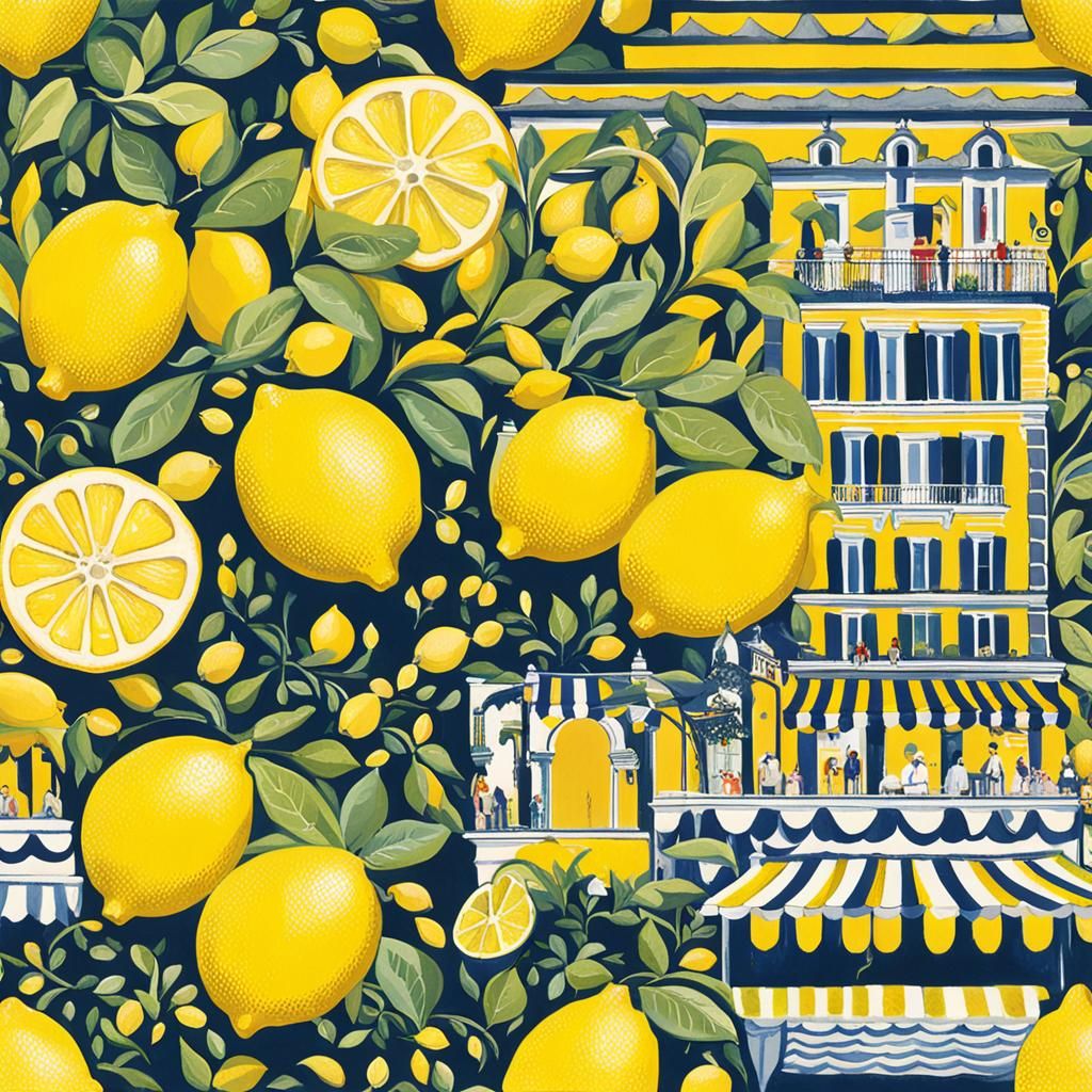 Menton Lemon Festival Display