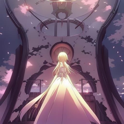 Dark Anime Key Visual Art