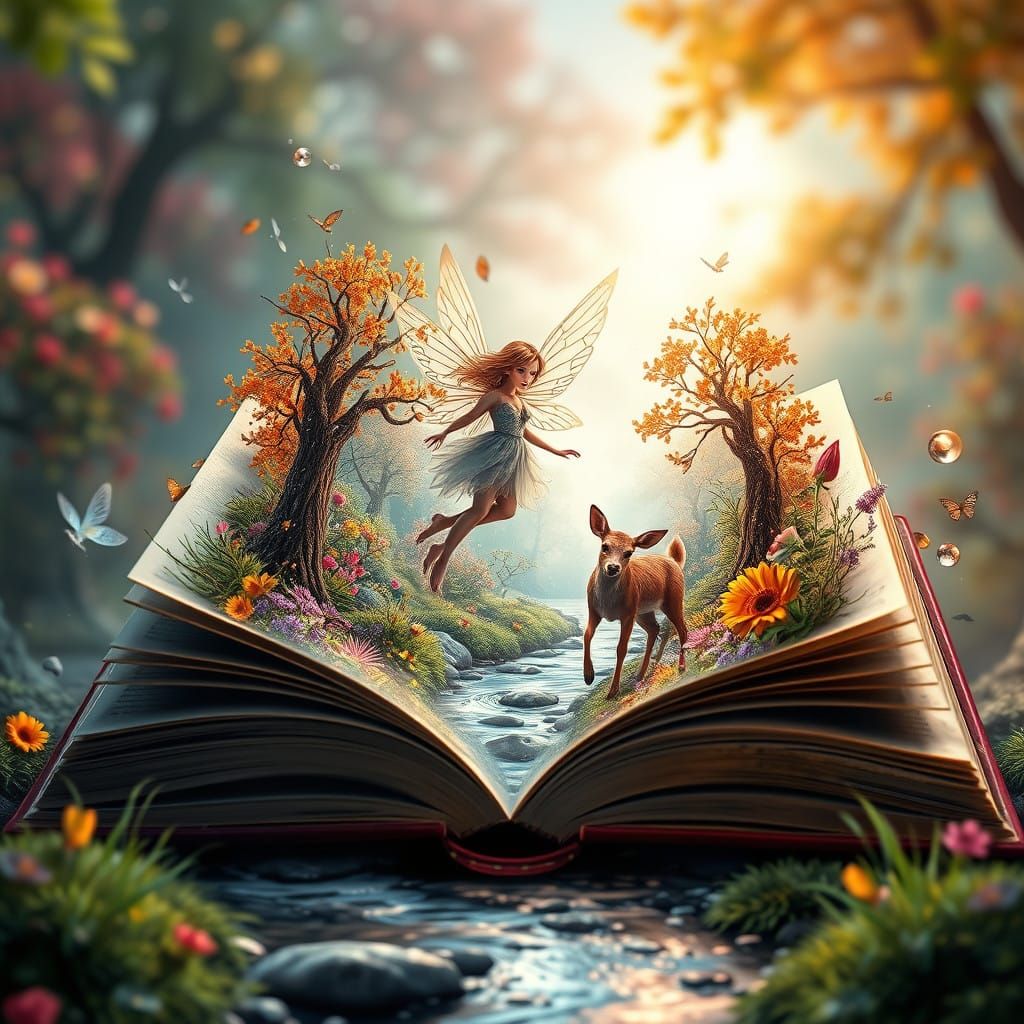 Enchanted Realms Reveal in Hyperrealistic Detail