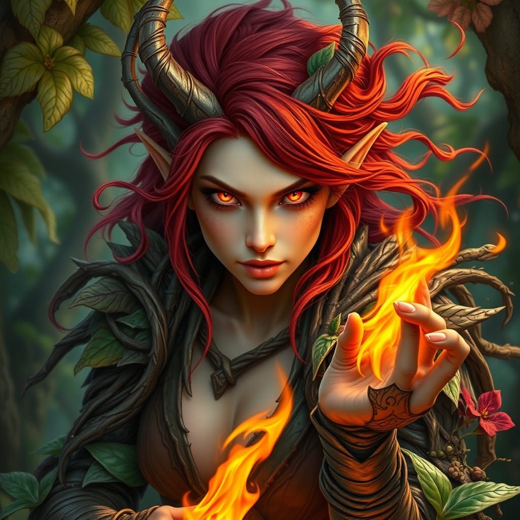 Ethereal Summer Warrior in Organic Armor