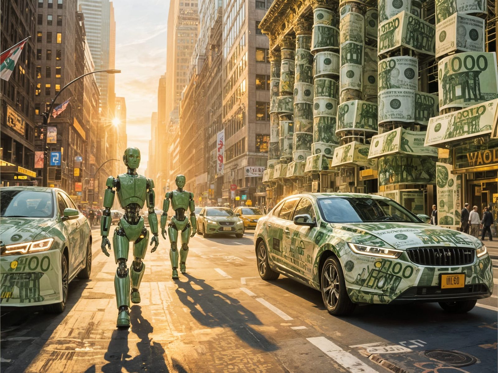 AI Robots on Wall Street Made of Money