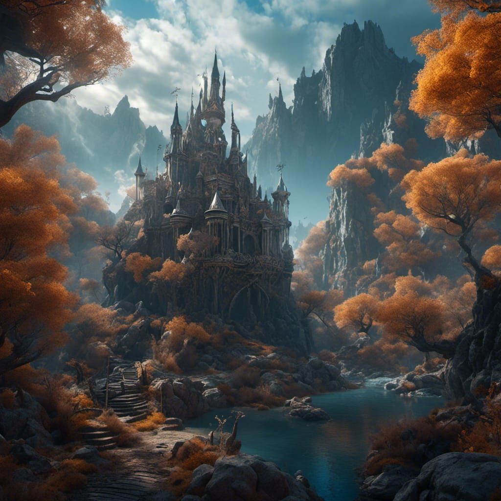 Uninvited Guest in a Cold World: Detailed Matte Painting